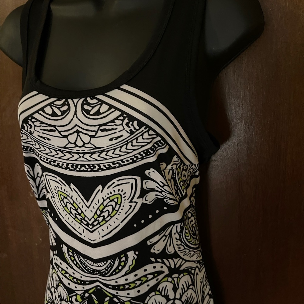Rampage Racer Back Tunic Dress